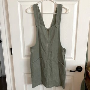 Olive green corduroy jumper